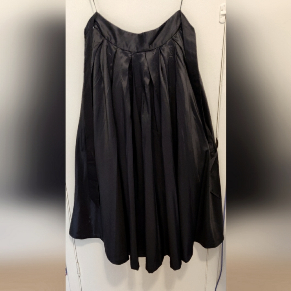 Gracia Black full flare maxi, ballgown skirt US M
